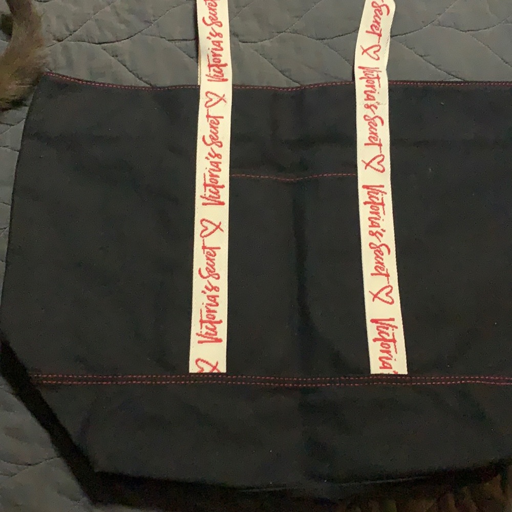 Victoria’s Secret black canvas tote